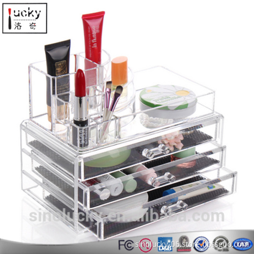 Acrylic Makeup Organizer Cosmetic Jewerly Display Box Organizer